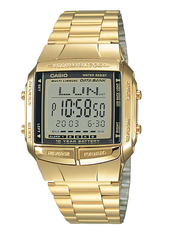 Reloj Casio Referencia DB-360G-9A Unisex Diseño Elegante