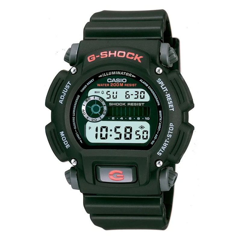 Reloj Casio Modelo DW-9052-1VDR Diseño Deportivo Para Caballero