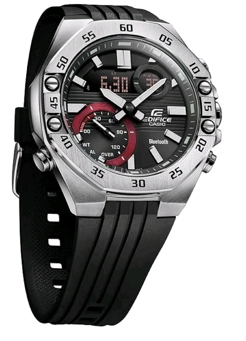 Reloj Casio Edifice ECB-10P-1A Cronografo Diseño Deportivo