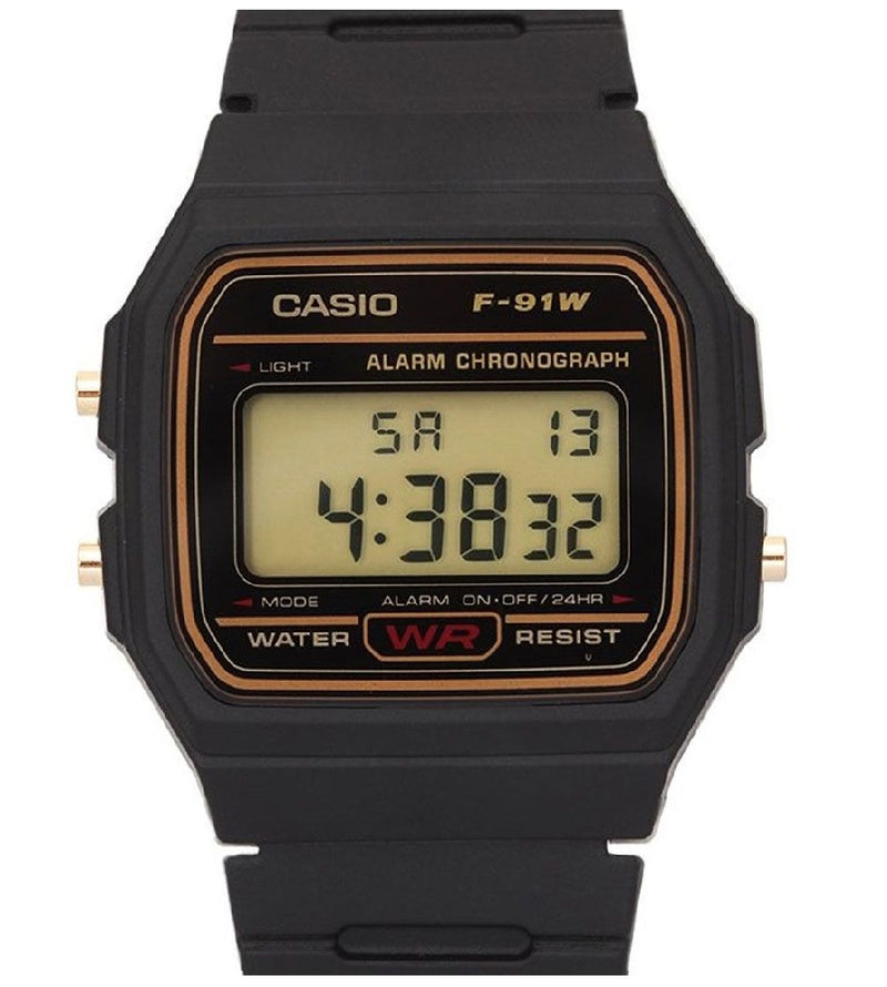 Reloj Casio Modelo F-91WG-9Q Para Caballero Original y Retro