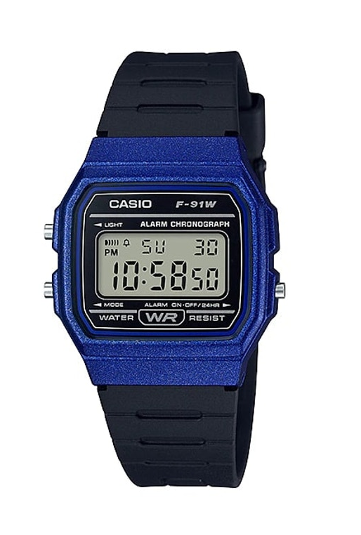 Reloj Casio Referencia F-91WM-2A Deportivo Retro Original