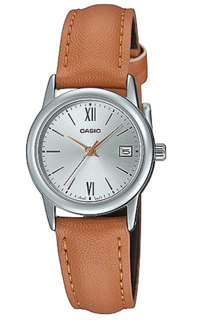 Reloj Casio Dama Modelo LTP-V002L-7B3 Diseño Elegante