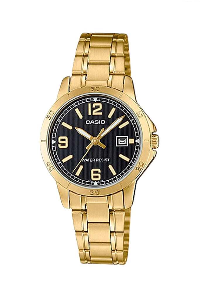 Reloj Casio LTP-V004G-1B Diseño Casual