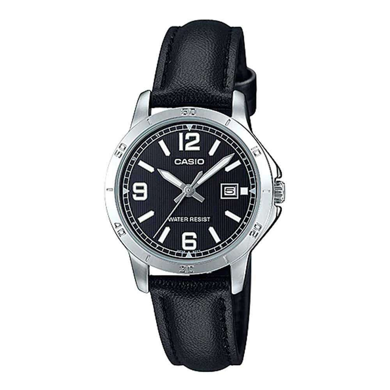 Reloj Casio Dama Modelo LTP-V004L-1B Diseño Elegante