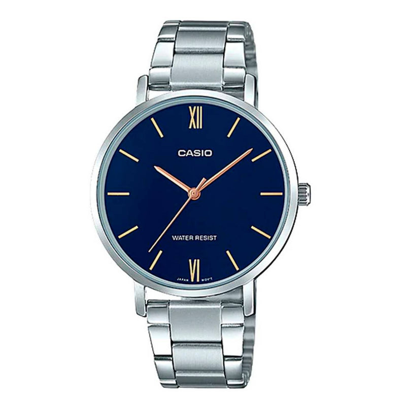 Reloj Casio Dama Modelo LTP-VT01D-2B Diseño Elegante