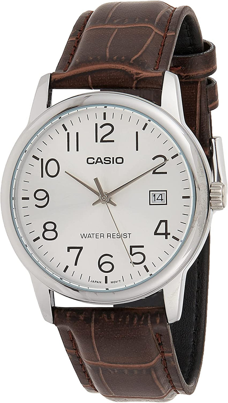 Reloj Casio Para Caballero Referencia MTP-V002L-7B2 Diseño Elegante