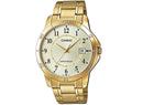 Reloj Casio Referencia MTP-V004G-9B Diseño Elegante
