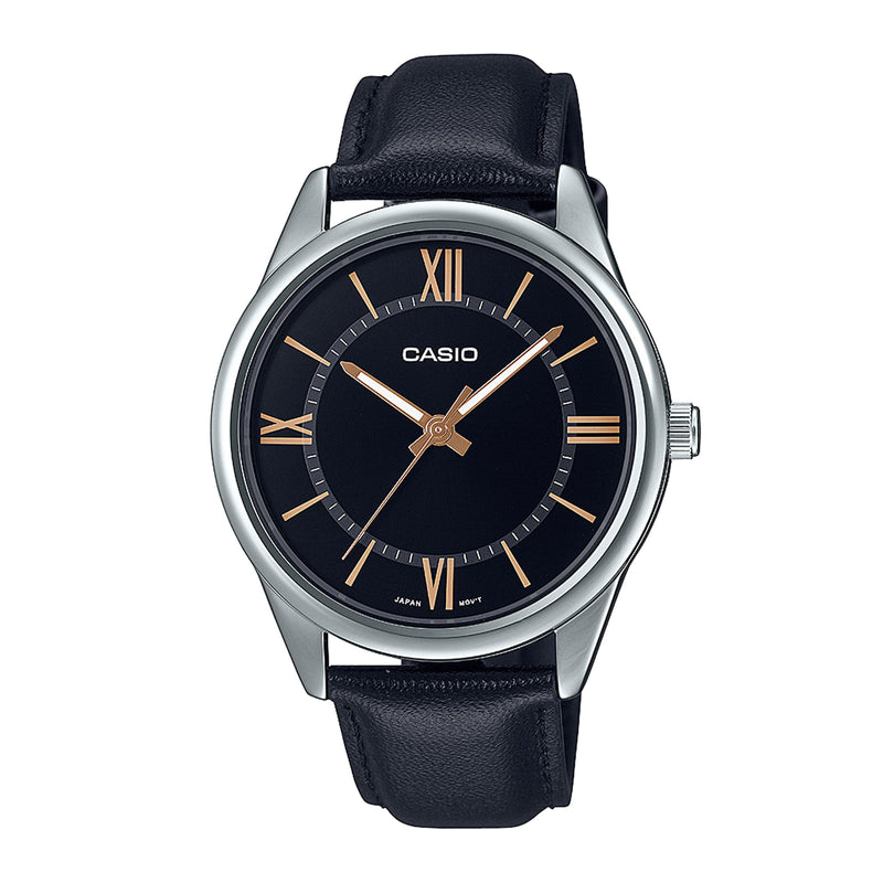 Reloj Casio Referencia MTP-V005L-1B5 Diseño Elegante