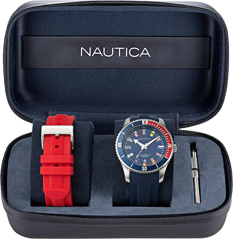 Reloj Náutica para Caballero Modelo NAPPBS038 Diseño Deportivo