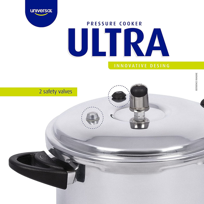 Olla de ultra presión marca universal Capacidad 6 litros