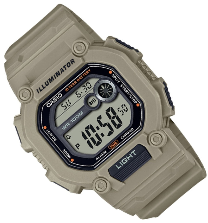 Reloj de Caballero Casio Modelo W-737HX-5A Diseño Deportivo