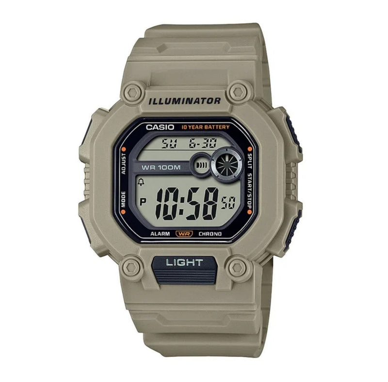 Reloj de Caballero Casio Modelo W-737HX-5A Diseño Deportivo