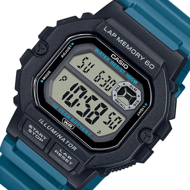Reloj Casio Modelo WS-1400H-3A Diseño Deportivo