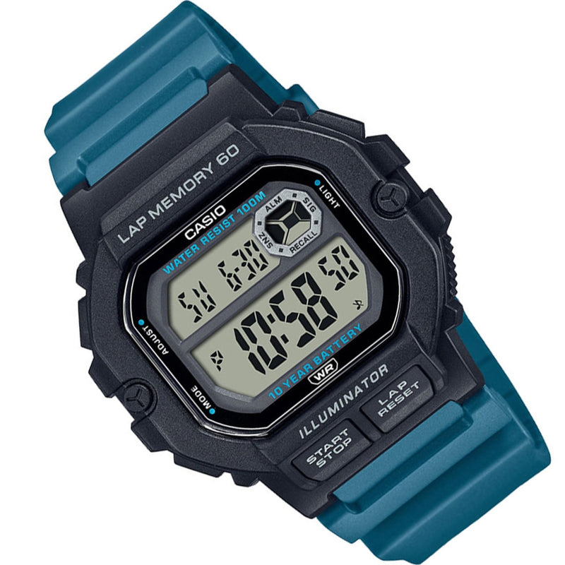 Reloj Casio Modelo WS-1400H-3A Diseño Deportivo