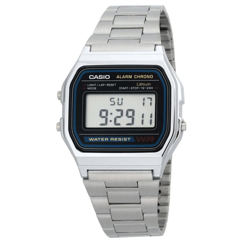 Reloj Casio Referencia  A-158WA-1A Para Caballero Original y Retro