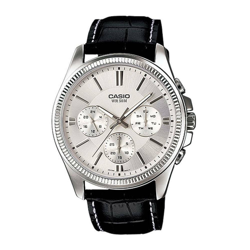 Reloj Casio Referencia MTP-1375L-7A Para Caballero Original y Elegante