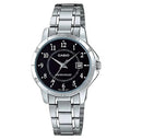 Reloj Casio Dama Modelo LTP-V004D-1B Diseño Elegante