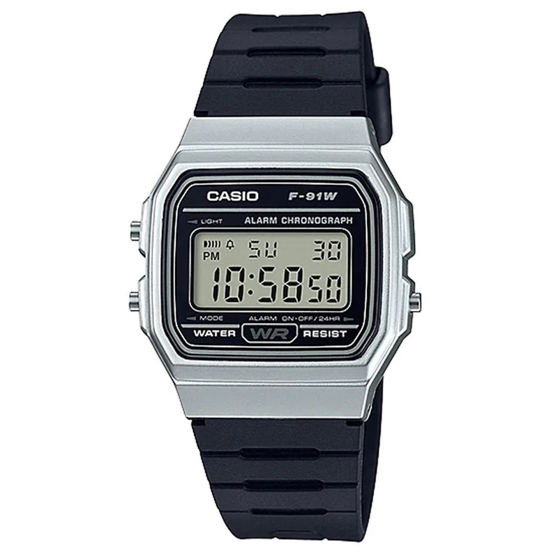 Reloj Casio Referencia F-91WM-7A Para Caballero Original y Retro