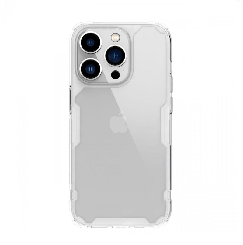 Estuche Protector Nillkin Compatible Con IPhone 14 Max -En TPU y PC - Trasparente