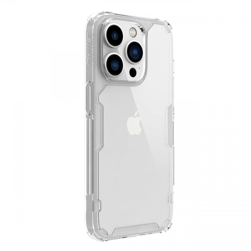 Estuche Protector Nillkin Compatible Con IPhone 14 Max -En TPU y PC - Trasparente