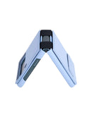 Funda de Cuero Nillkin Qin Compatible Con Samsung Galaxy Z Flip 4 5G - Azul