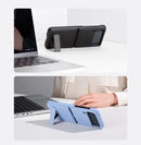 Funda de Cuero Nillkin Qin Compatible Con Samsung Galaxy Z Flip 4 5G - Azul