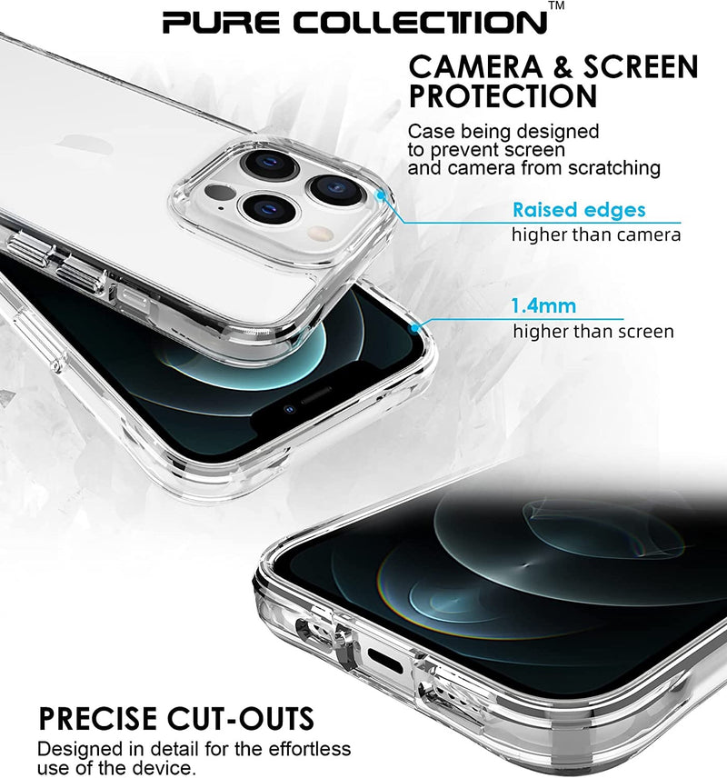 Estuche Protector Space Pro Compatible Con iPhone 14 Pro Max - Transparente